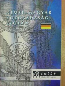 Német-magyar közgazdasági szótár [antikvár]