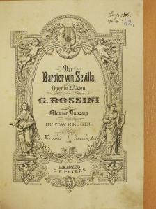 G. Rossini - Der Barbier von Sevilla [antikvár]