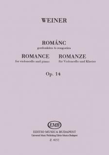 WEINER, LEO - ROMÁNC GORDONKÁRA ÉS ZONGORÁRA OP.14