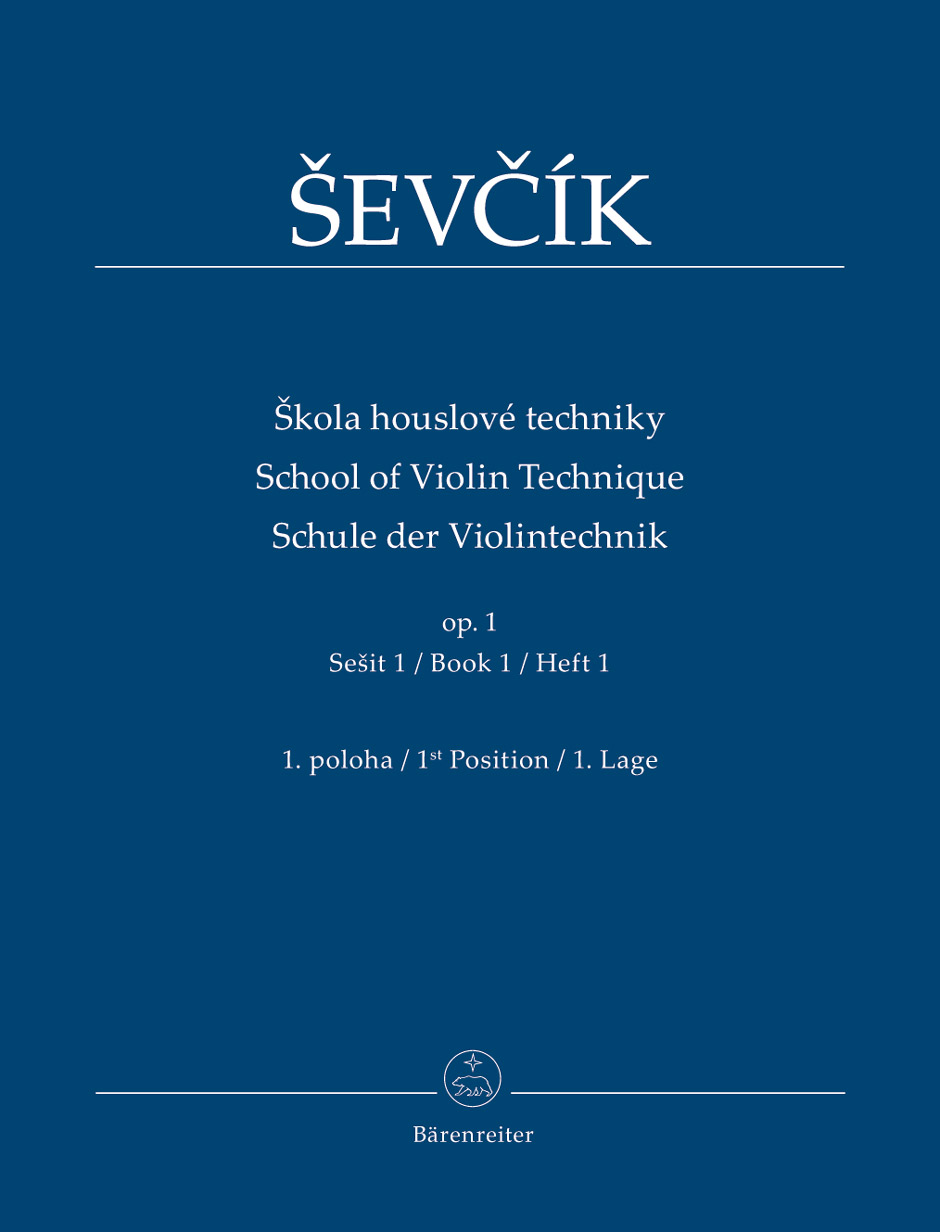 SEVCIK - SCHULE DER VIOLINTECHNIK OP.1 HEFT 1, 1. LAGE