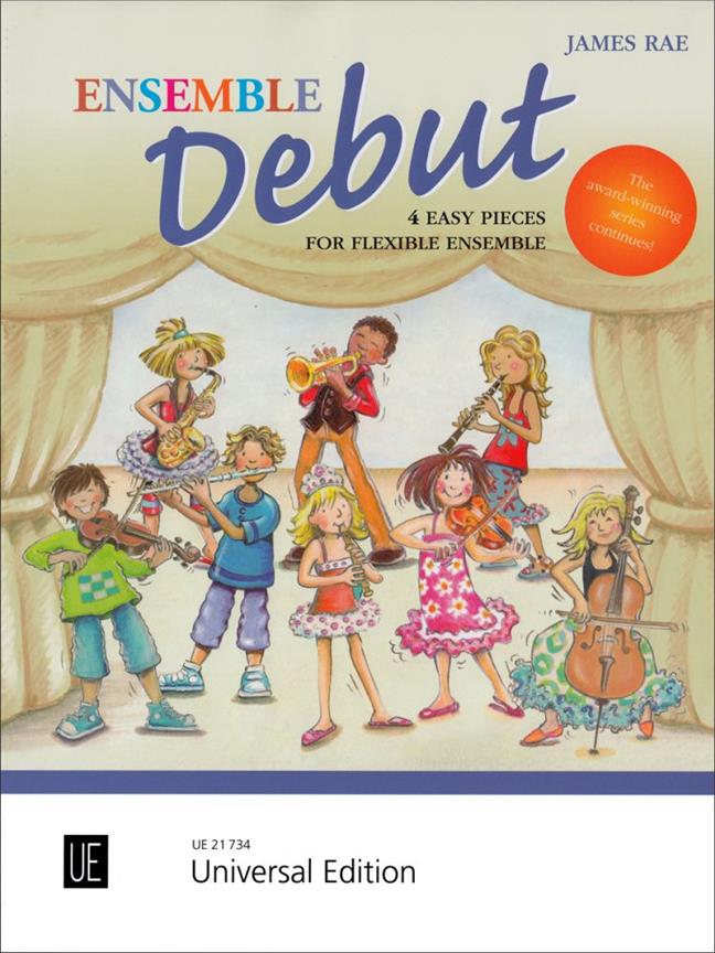 RAE, JAMES - ENSEMBLE DEBUT. 4 EASY PIECES FOR FELXIBLE ENSEMBLE
