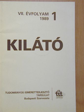 Balázsy Sándor - Kilátó 1989/1. [antikvár]