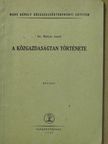 Dr. Mátyás Antal - A közgazdaságtan története [antikvár]