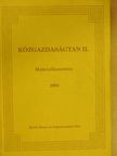 Foltyn Ferenc - Közgazdaságtan II. [antikvár]