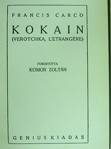 Francis Carco - Kokain [antikvár]