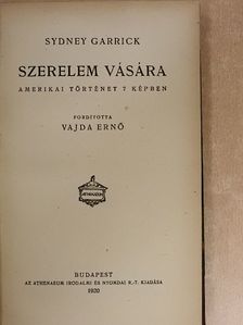 Sydney Garrick - Szerelem vására [antikvár]