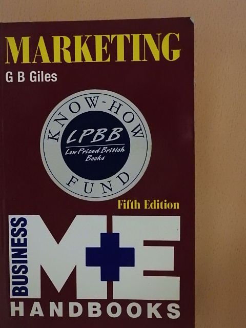 G. B. Giles - Marketing [antikvár]