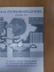 Balatoni beszélgetések 1971 [antikvár]