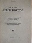 Az egyházi perrendtartás [antikvár]