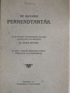 Az egyházi perrendtartás [antikvár]