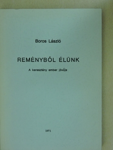 Boros László - Reményből élünk [antikvár]