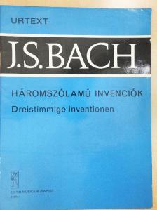 Johann S. Bach - Háromszólamú invenciók [antikvár]