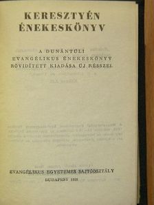 Keresztyén énekeskönyv [antikvár]
