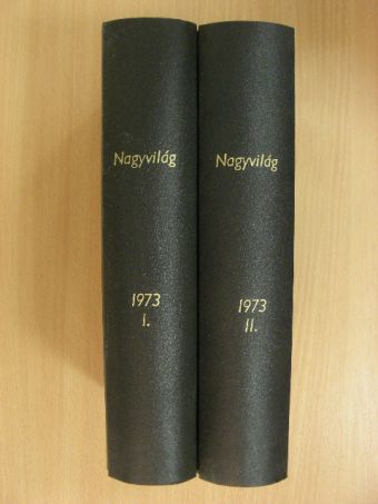 Alain Spiraux - Nagyvilág 1973. (nem teljes évfolyam)/1975. június I-II. [antikvár]