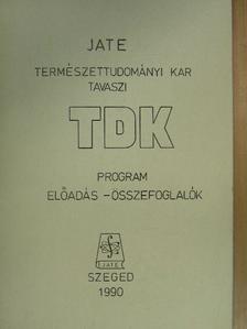 Benkő Zsolt - JATE Természettudományi Kar tavaszi TDK program [antikvár]