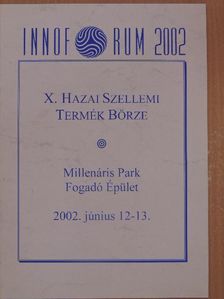 INNOFORUM 2002 X. Hazai Szellemi Termék Börze [antikvár]