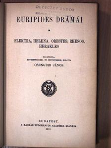 Euripides - Euripides drámái III. [antikvár]