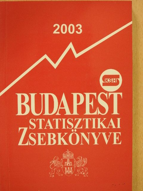 Budapest statisztikai zsebkönyve 2003 [antikvár]