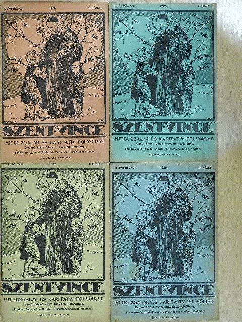 Ceska Tamás - Szent Vince 1929. 1-4. [antikvár]