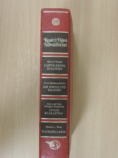 Hans Blickensdörfer - Umstrittene Diagnose/Die Söhne des Krieges/Unter Elefanten/Nacktes Land [antikvár]