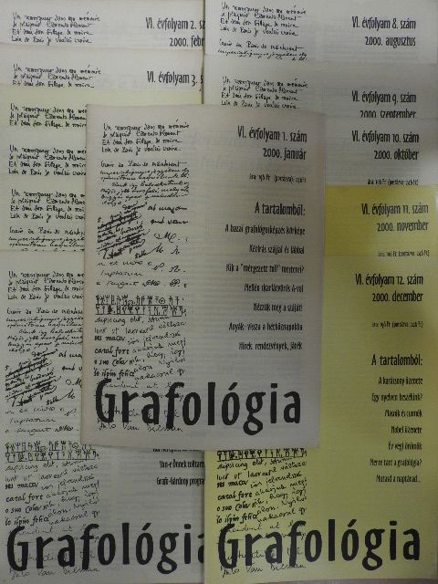 Budavári Zsuzsa - Grafológia 2000. január-december [antikvár]