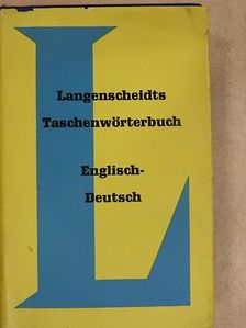 Prof. Edmund Klatt - Langenscheidts Taschenwörterbuch der englischen und deutschen Sprache I. [antikvár]