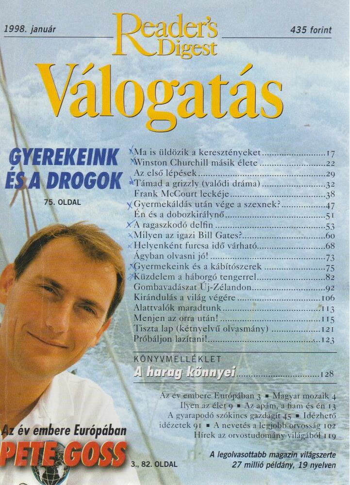 Keresztes Péter - Reader's Digest Válogatás 1998. január [antikvár]