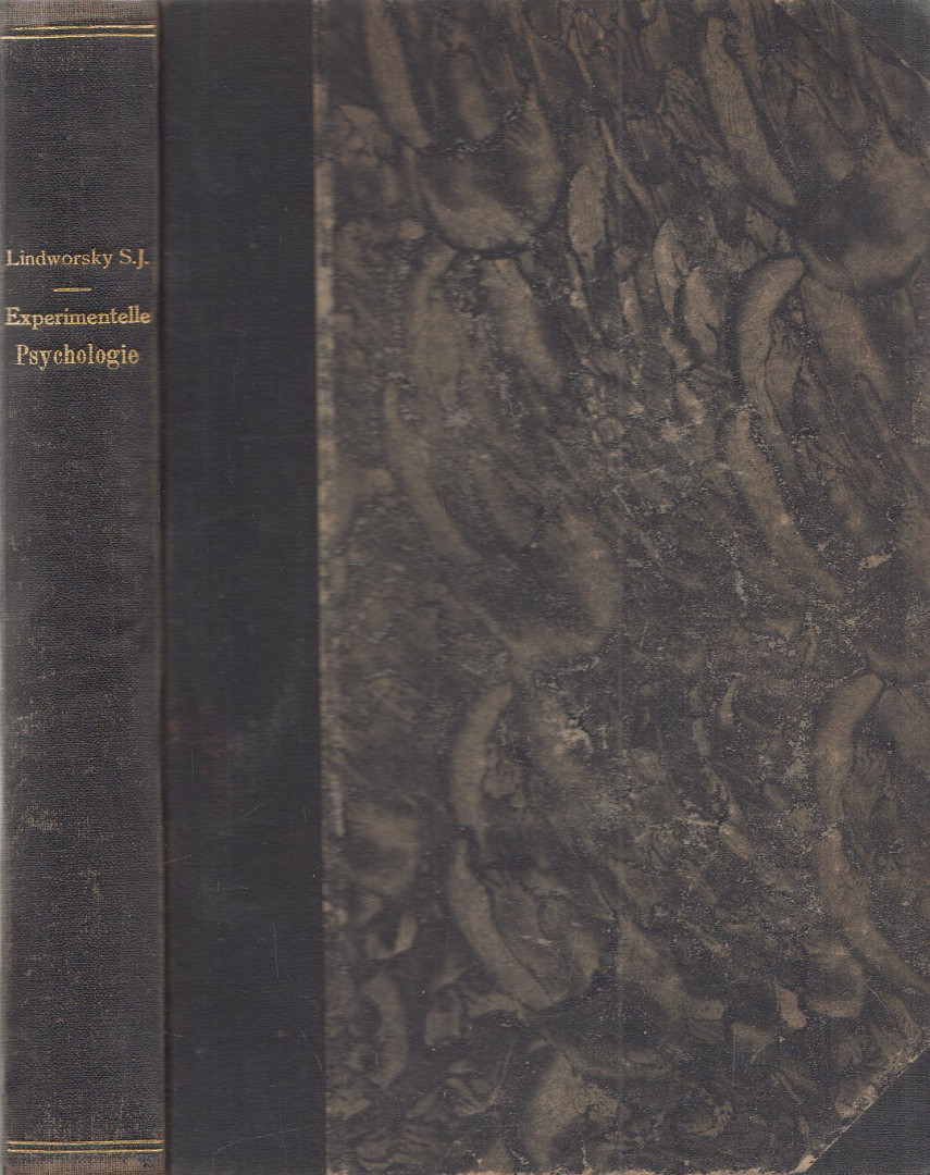 Johannes Lindworsky S. J. - Experimentelle Psychologie [antikvár]