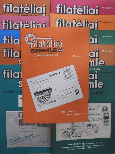 Gál Endre - Filatéliai Szemle 1990. (nem teljes évfolyam) [antikvár]