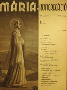 Gergely Jolán - Mária-Kongregáció 1938. szeptember-1939. június [antikvár]