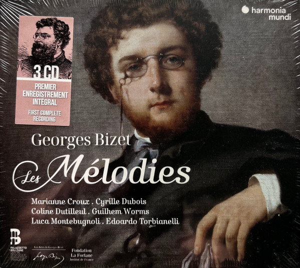 Bizet - INTÉGRALE DES MÉLODIES 3CD CROUX, DUBOIS