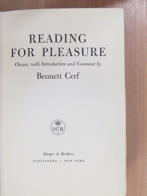 Reading for Pleasure [antikvár]