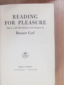 Reading for Pleasure [antikvár]