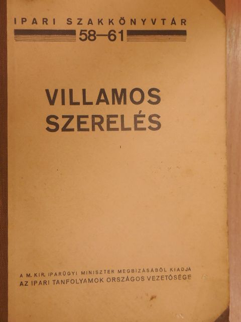 Taraba István - Erősáramú villamos szerelés/Gyengeáramú villamos szerelés [antikvár]