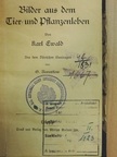 Karl Ewald - Bilder aus dem Tier- und Pflanzenleben (gótbetűs) [antikvár]
