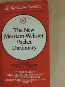 The New Merriam-Webster Pocket Dictionary [antikvár]
