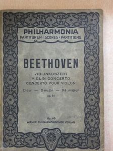 Beethoven - Violinkonzert [antikvár]