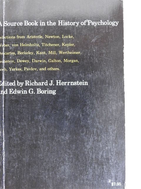 A Source Book in the History of Psychology [antikvár]