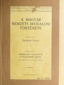 A magyar nemzeti irodalom története II. [antikvár]