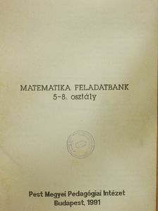 Balázs Ferenc - Matematika feladatbank 5-8. [antikvár]