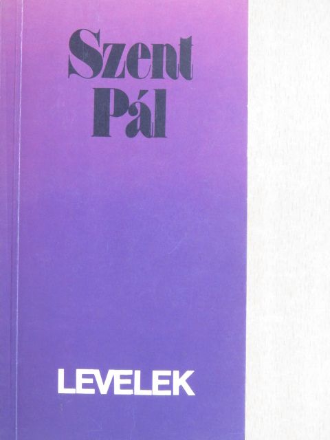 Szent Pál - Levelek [antikvár]