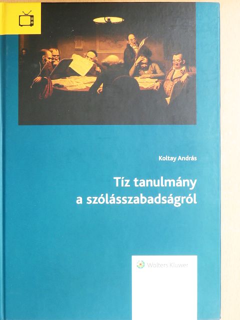 Cseporán Zsolt - Tíz tanulmány a szólásszabadságról [antikvár]