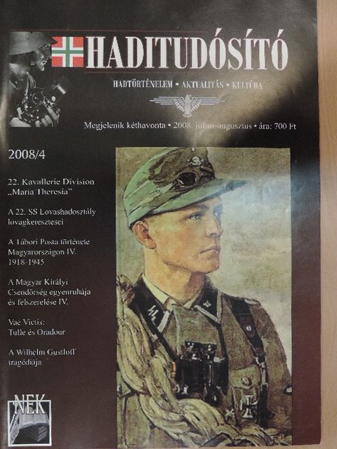 Haditudósító 2008. július-augusztus [antikvár]