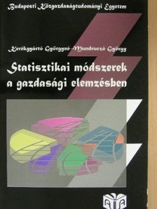 Kerékgyártó Györgyné - Statisztikai módszerek a gazdasági elemzésben II. (töredék) [antikvár]