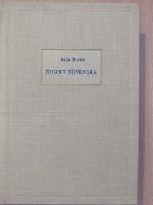 Balla Borisz - Niczky növendék [antikvár]