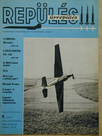 Bács György - Repülés-űrrepülés 1976. szeptember [antikvár]