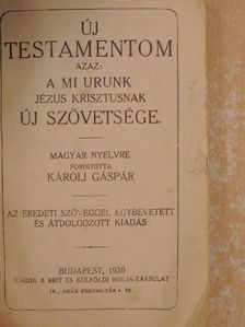 Új Testamentom/A zsoltárok könyve [antikvár]