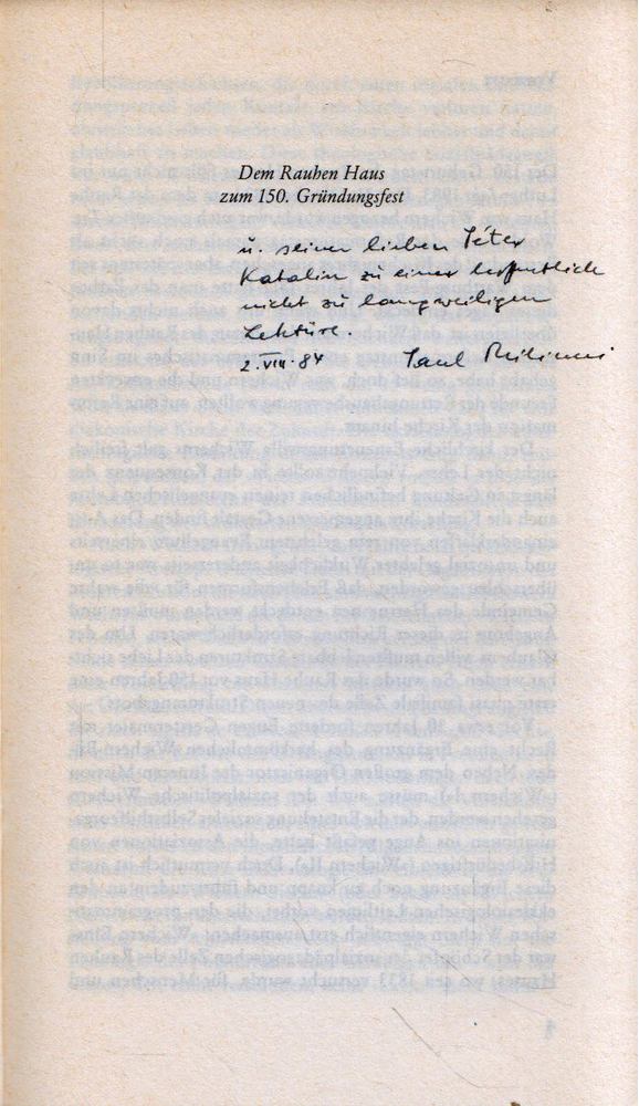 Paul Philippi - Vorreformatorische Diakonie in Hamburg (dedikált) [antikvár]