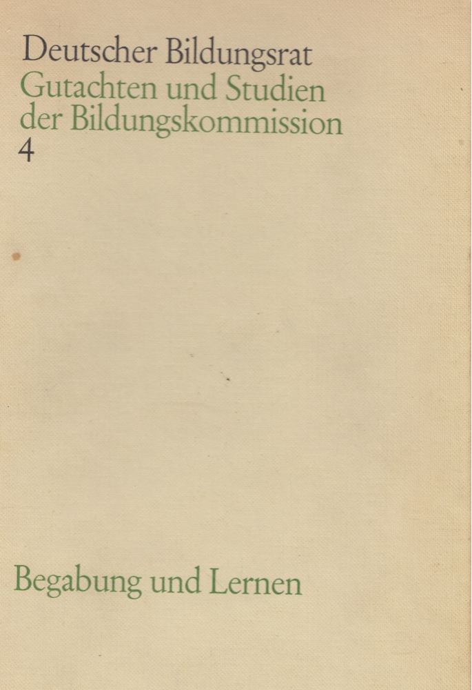 Heinrich Roth - Begabung und Lernen [antikvár]
