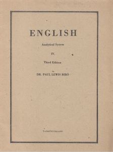 Bíró Lajos Pál - English I. [antikvár]